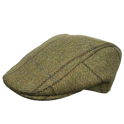 Bonart Snape Tweed Flat Cap